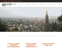 Tablet Screenshot of ccfreiburg.de